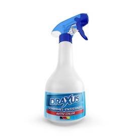 DRAXUS DRAXUS Profi Schimmelentferner mit innovativem Hafteffekt I Extra starkes Schimmelspray für Wand, Bad, Silikonfugen & mehr I Entfernt Schimmel hocheffektiv (Aktiv-Chlor) 500 ml