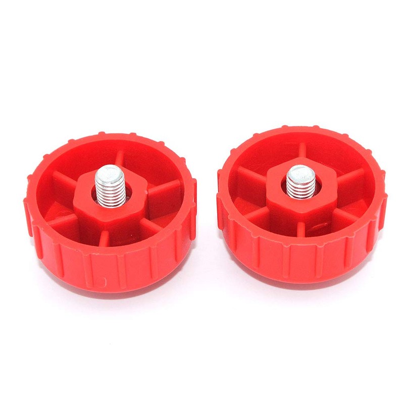 2 Pack Spool Bump Knob for Ryobi Homelite Toro Greenmachine