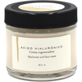 Remedios del Bosque Crema Regeneradora con Ácido hialurónico BIO 50 Gramos, Hidrata y Humecta Intensa y Profundamente.