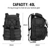 SHANNA 40L Military Tactical Backpacks, Trekking Hiking Molle Army Survival