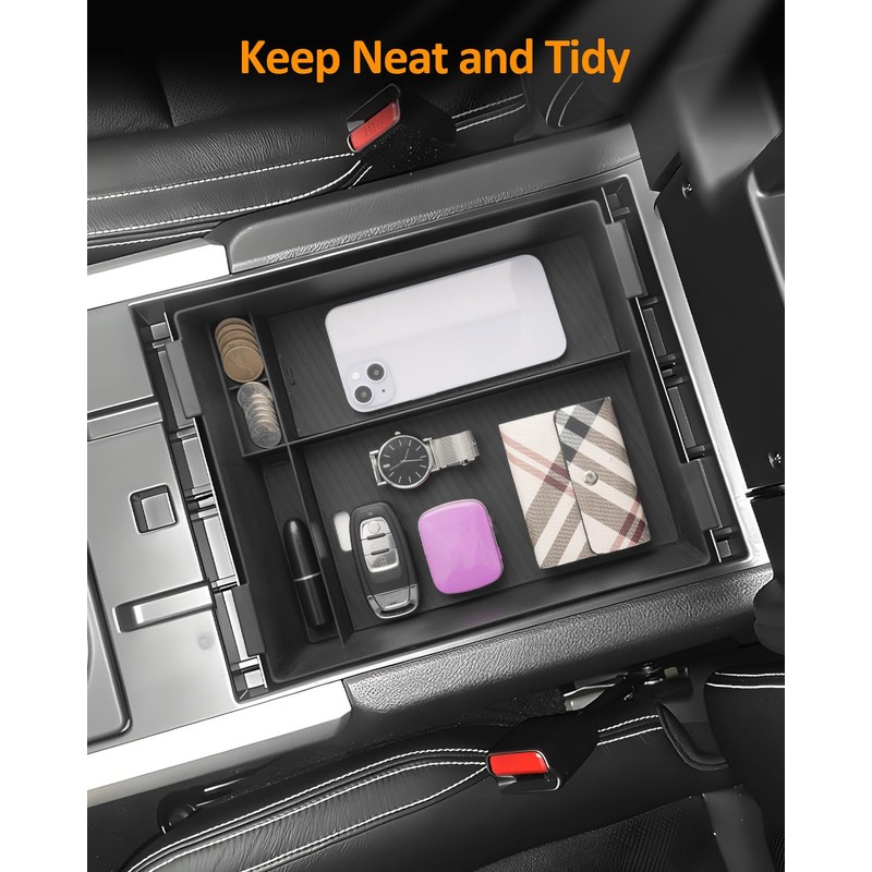 CDEFG for Nissan Titan 2020-2025 Accessories Center Console Organizer Tray