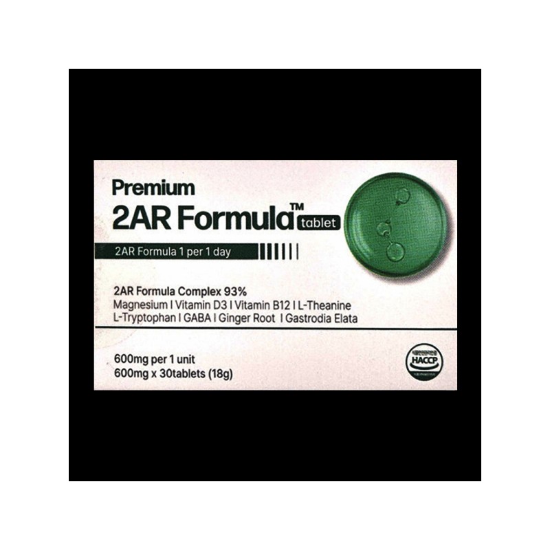 2AR Formula Formula 2AR Formula Premium L-Theanine L-Tryptophan GABA Ginger