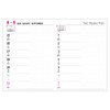 Logical Diary NS-A604-25AD 2025 Two-Week A/A6/Black