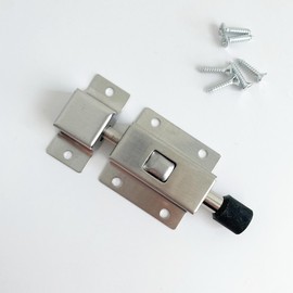 One-Touch Door Latch Flush Bolt 5ea