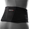 ZAMST ZW Series Waist Supporter Belt, All Sports, black