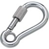 Mizumoto B-2792 Stainless Steel Snap Hook with Ring, NA Type, Wire Diameter 0.2 inches (5 mm), Length 2.1 inches (53 mm), 1 Piece