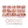 Metal Washer 280 Pieces 12 Sizes Copper Flat Washers with