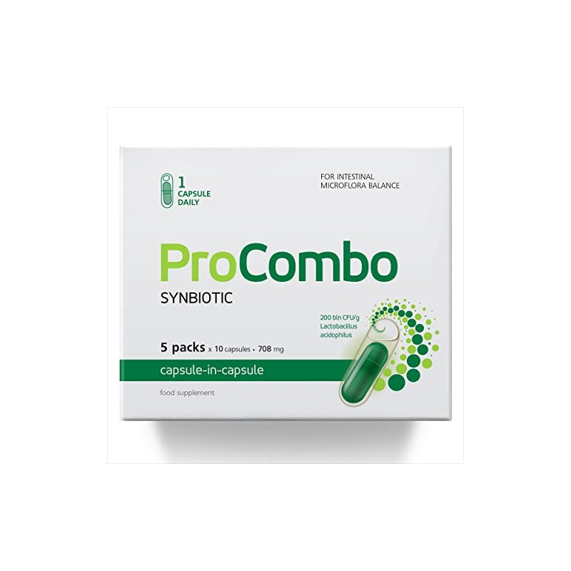 ProCombo ProCombo Prbiotic & Prbiotic for Gut Health 200 Billion