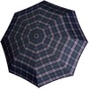 Knirps E.051 Small Manual Pocket Umbrella with Packaging, Check (5991),