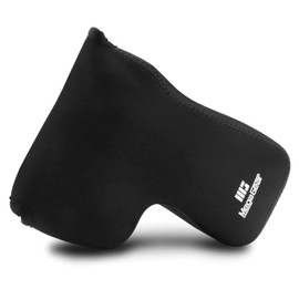 MegaGear MG1556 Ultra Light Neoprene Camera Case Compatible with Canon EOS Ra, RP, R (24-105mm) - Black, One Size