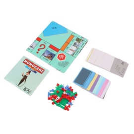 Family Board Game China Location Desktop Dice Game Cartoon Chess Paper Card Toy for 2‑6 People