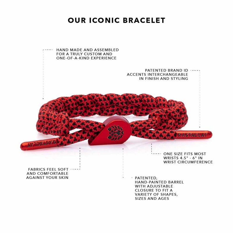 Rastaclat Couples Bracelet for Women and Men of All Ages