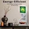 sndheke St Patrick's Day Shamrock Night Light Plug into Wall,Green