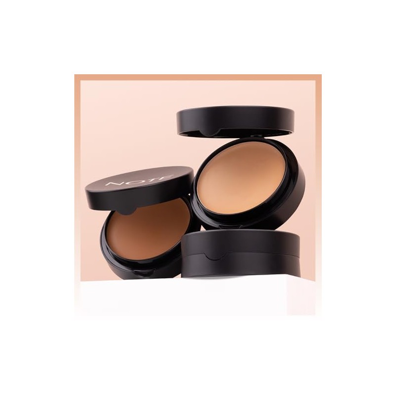 Note Cosmetique Luminous Silk Compact Powder - Medium Buildable Coverage