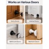 No-Drill Door Stopper for Home Doors – Silicone Anti-Collision Design
