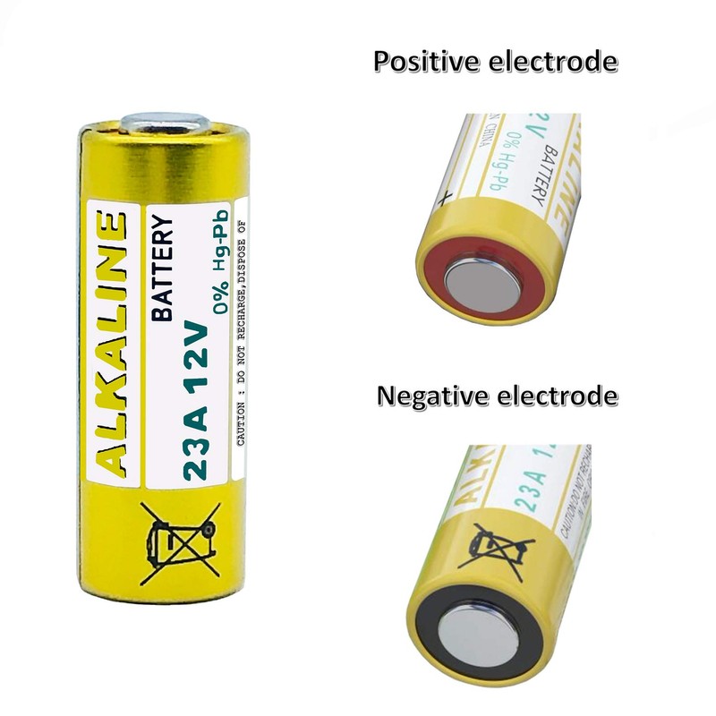 SKOANBE 5PCS 23A 12V Alkaline Battery A23 L1028 MN21 12Volts