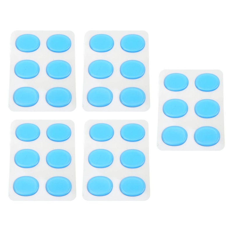 30Pcs Drum Dampeners Gel Pads Silicone Drum Silencers Sound Dampening