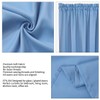 PiccoCasa Blackout French Door Curtain Panel - Blackout Door Curtain
