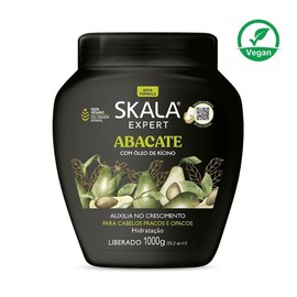 Skala 2 in 1 Avocado Hair Treatment Conditioning Cream for Dull and Weak Hair Mask Conditioner Vegan Haircare Oil Shampoo