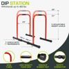 ProsourceFit Dip Stand Station, Heavy Duty Ultimate Body Press Bar