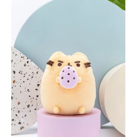 GUND NEW PUSHEEN PLUSH Cute Yellow Pink Dinosaur Pusheenosaur Squishy GUND Cat Toy