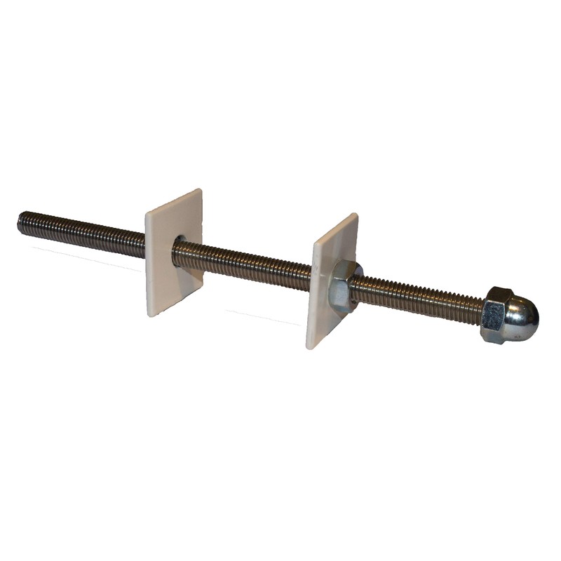 Cast Iron Radiator Stay/Bracket/Tie/Retainer/Fixing (Anchor, White)
