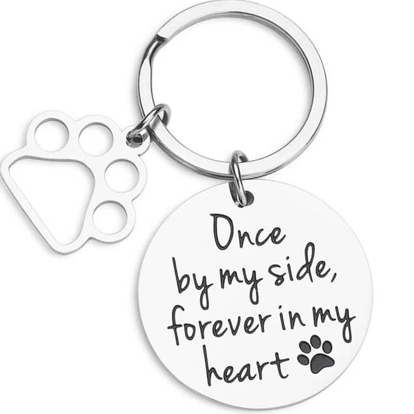 Pet Dog Memorial Gifts Keychain for Loss of Dog Sympathy