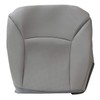 FZJDSD Gray Driver Side Bottom Perforated Leather Replacement Seat Cover