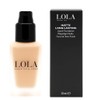 Lola Make-Up Flawless Matte Long Lasting Liquid Foundation, Natural Light,