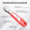 MOSTFUN Mini Ratchet Wrench, Right Angle Phillips Magnetic Screwdriver, 1/4