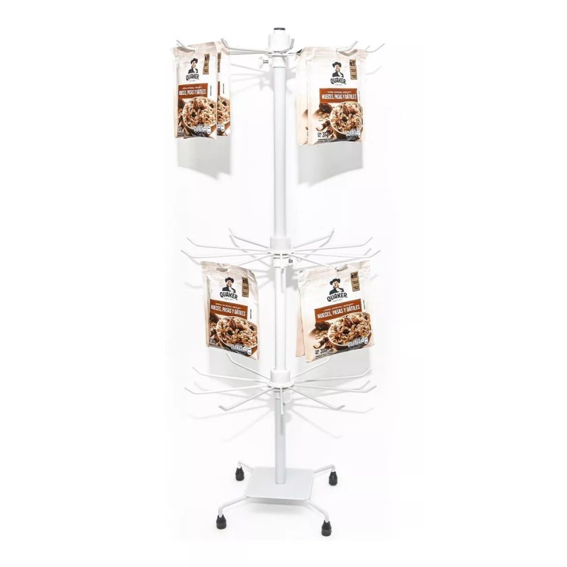 Exhivit Exhibidor Botanero Tipo Araña C/3niv Desarmable/ajustable 6p