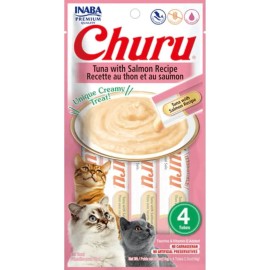 Churu Golosina Lamible Para Gatos Sabores Combinados 24 Pz