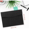 Document File Folder,Classycoo Waterproof Thin PU Leather A4 Envelope Folder