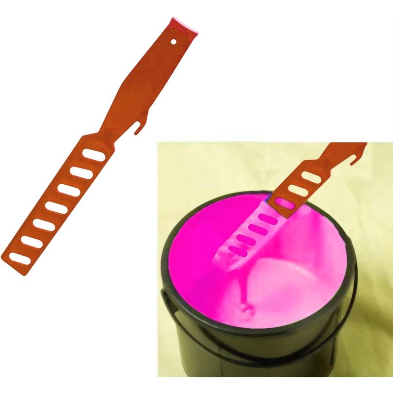 Plastic Paint Wallpaper Paste Tint Stirrer 11" Hand Mixer Mixing