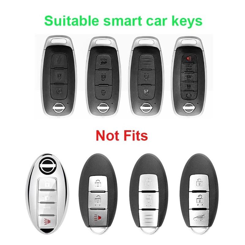 TopGrit for Nissan 2023 2024 Rogue Pathfinder SL Platinum Key
