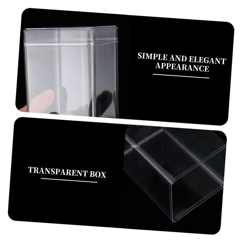 CHILDWEET Crylic Desktop Box Set 4pcs Storage Box for Blind