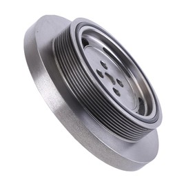 Rubber Vibration Damper Balancer Crankshaft Pulley Studs Shock Absorber for Dodge Ram 5.9L Cummins 1998-2002, for Freightliner FC70 FC80 FL50 FL60 FL70 FL80 Engine Harmonic Balancer 3915069 3918999