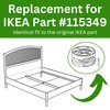 Spare Hardware Parts Wheel Lock for IKEA MALM (IKEA Part