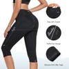 Santic Women's Cycling Pants High Waist 4D Padded Cycling Capris
