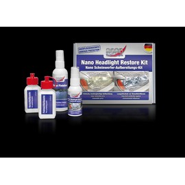 Bluechem Nano Headlight Restore Coating Kit Perfect Gloss high quality made in Germany