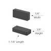AplysiaTech C8 Rectangular Magnets, 1-7/8" L x 7/8" W x