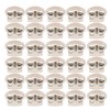 30PCS Metal Cord Locks End Spring Stop Toggle Stoppers Rustproof