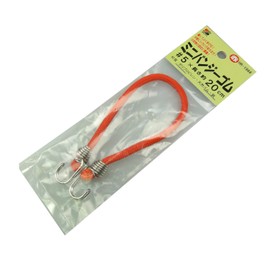 三友産業 ミニバンジーゴム赤(袋入) HR-1968 5㎜×20㎝