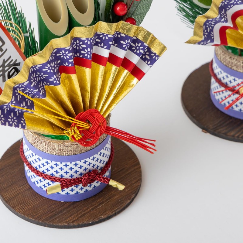 Kadomatsu New Year Ornament, Entrance Decoration, Figurine, 8.7 inches (22
