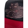 King Kerosin Mens Moto Psycho Baseball Cap, Red, One Size,