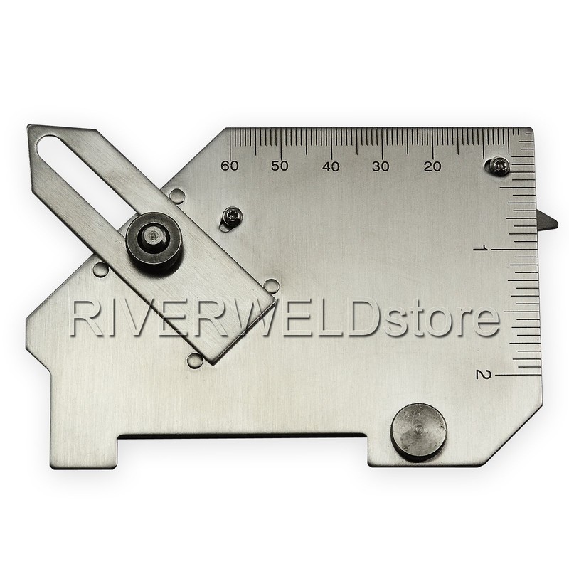 RIVERWELD Bridge Cam Gage Test Ulnar Welding Inspection Gauge Checks