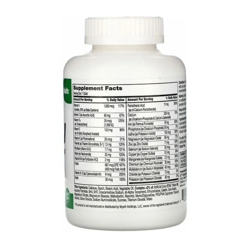 Multivitamínico Sentry para adultos para hombres y mujeres, 300 cápsulas,