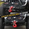 Nilight Forged Steel Winch Hook 3/8" Grade 70 Safety Latch