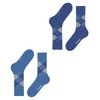 Burlington Men's Everyday Argyle M So Cotton Patterned Socks (Pack