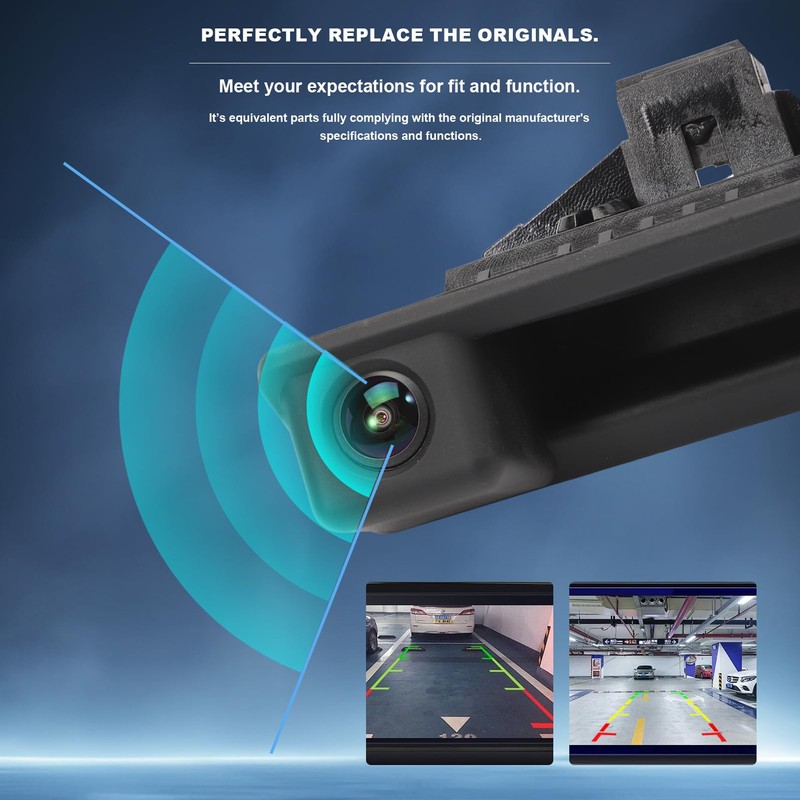 AUROLYNNE Backup Camera Rearview Parking Asist Camera Fit for E82